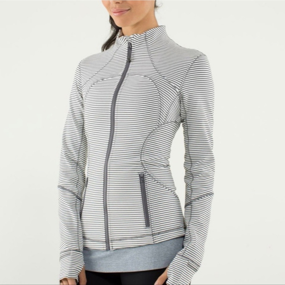 Lululemon Forme Jacket - Hyper Stripe Angel Wing